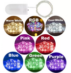 LED String Light 2m – 20 LED Fairy Lights for Wine Bottles, Decorations & Indoor Events